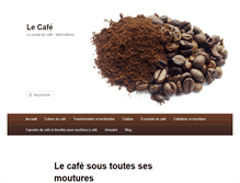 Tablet Screenshot of le-cafe.pro